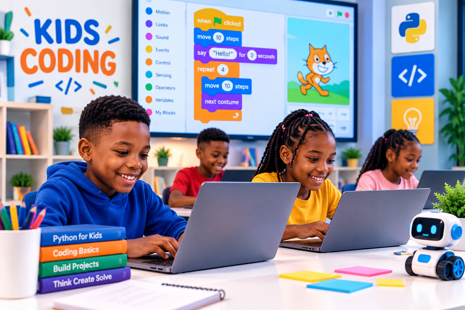 Coding for Kids Training at Nepthink Solutions