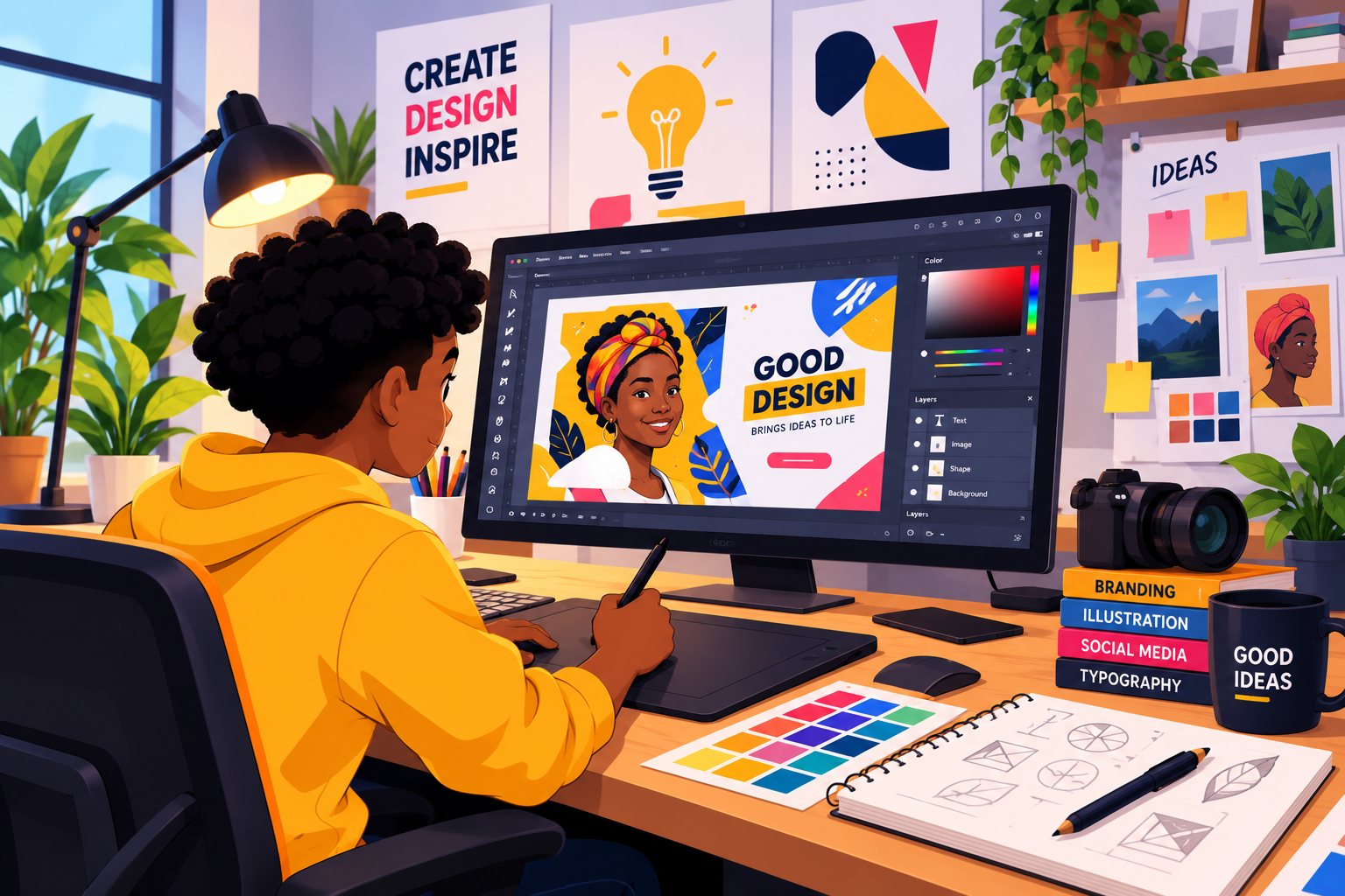 Graphics Design Training at Nepthink Solutions